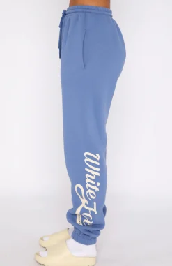 Sweatpants | White Fox Boutique Moving Different Sweatpants Dusty blue