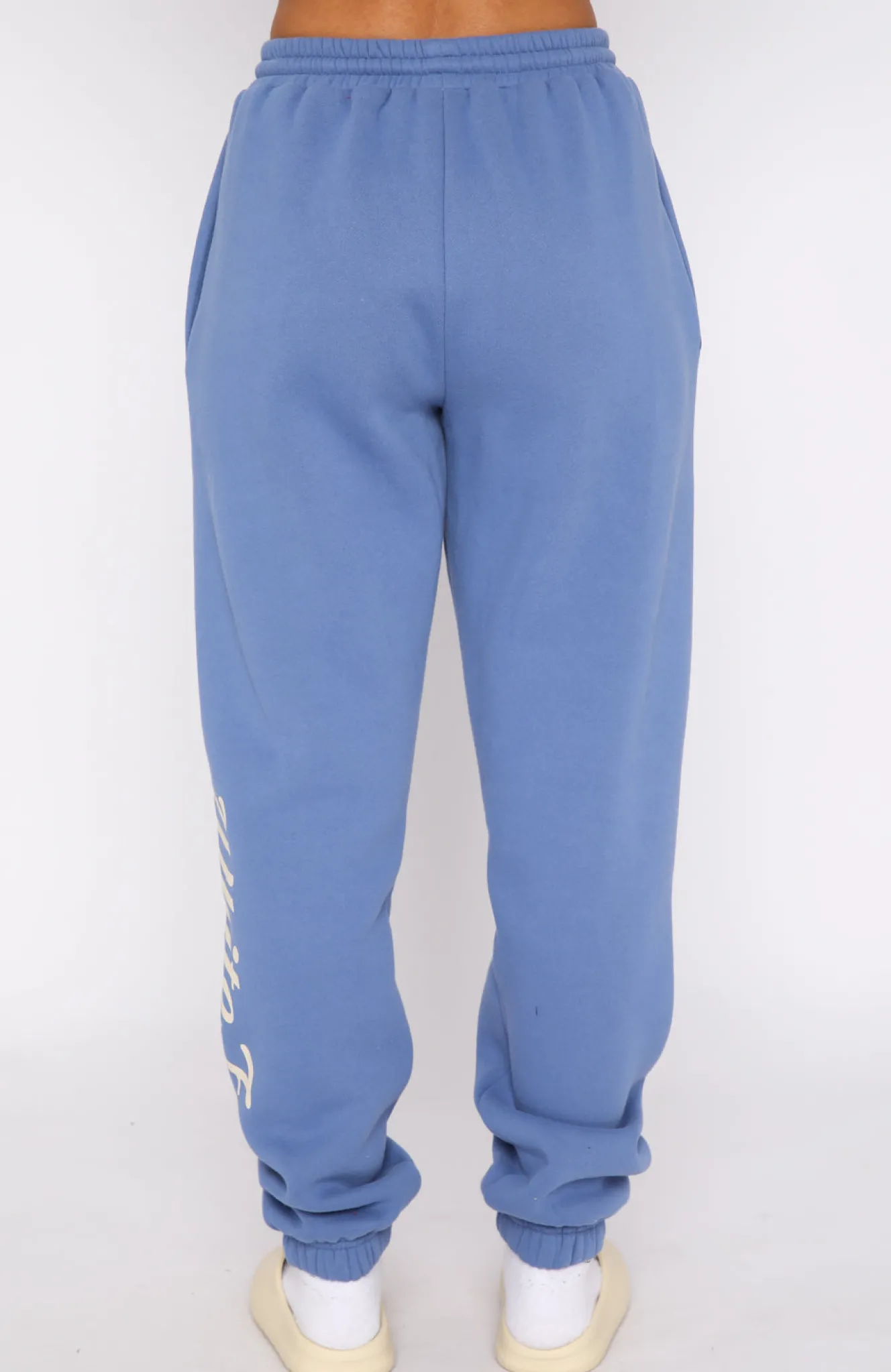 Sweatpants | White Fox Boutique Moving Different Sweatpants Dusty blue