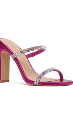 Heels | White Fox Boutique Natalia Mules Fuchsia pink