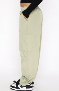 Pants | White Fox Boutique Never Blend In Cargo Pants Khaki green