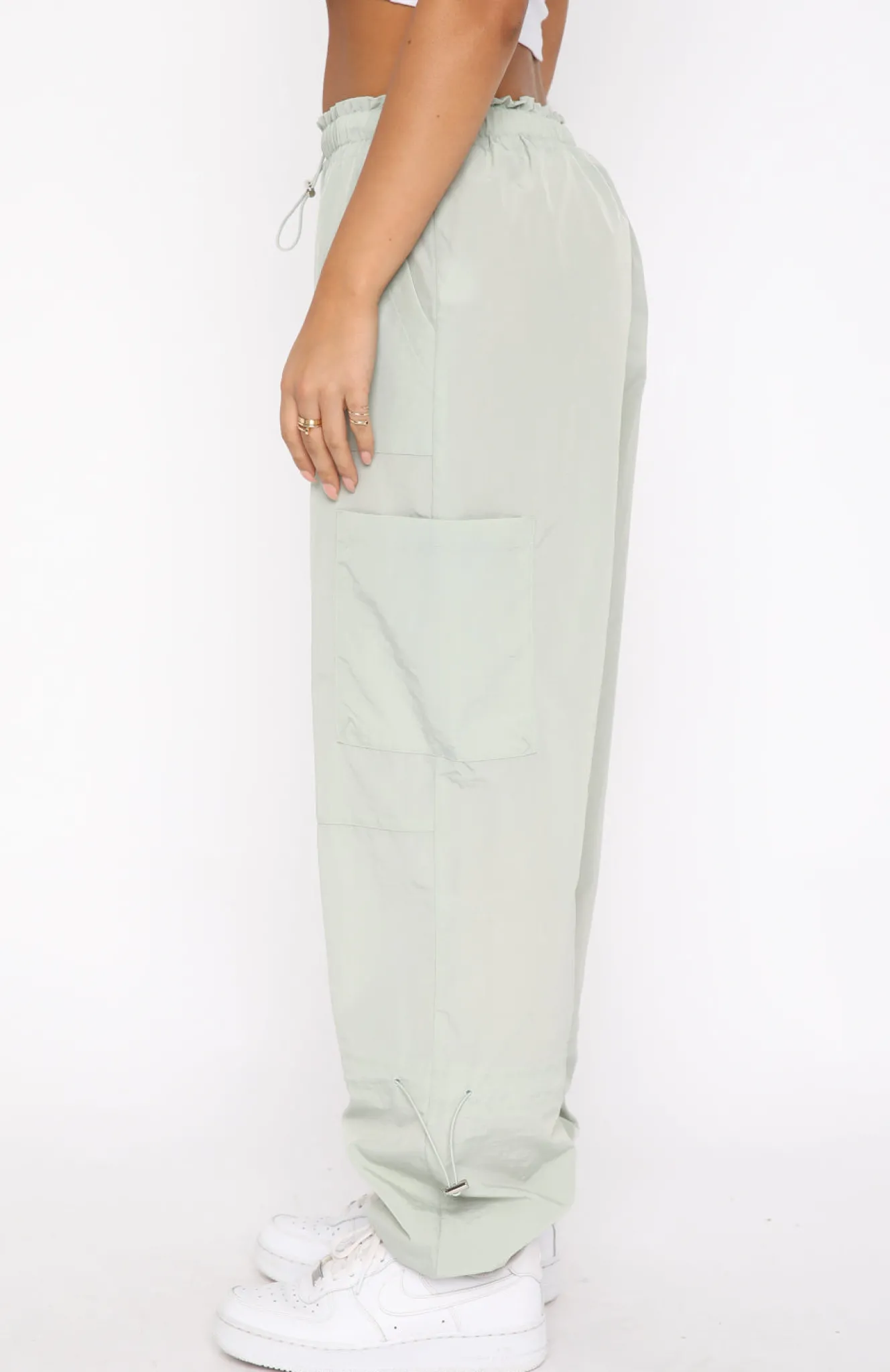 Pants | White Fox Boutique Never Blend In Cargo Pants Light grey