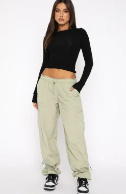 Pants | White Fox Boutique Never Blend In Cargo Pants Khaki green
