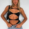 Shirts & Blouses | White Fox Boutique Never Sleep Bodysuit black