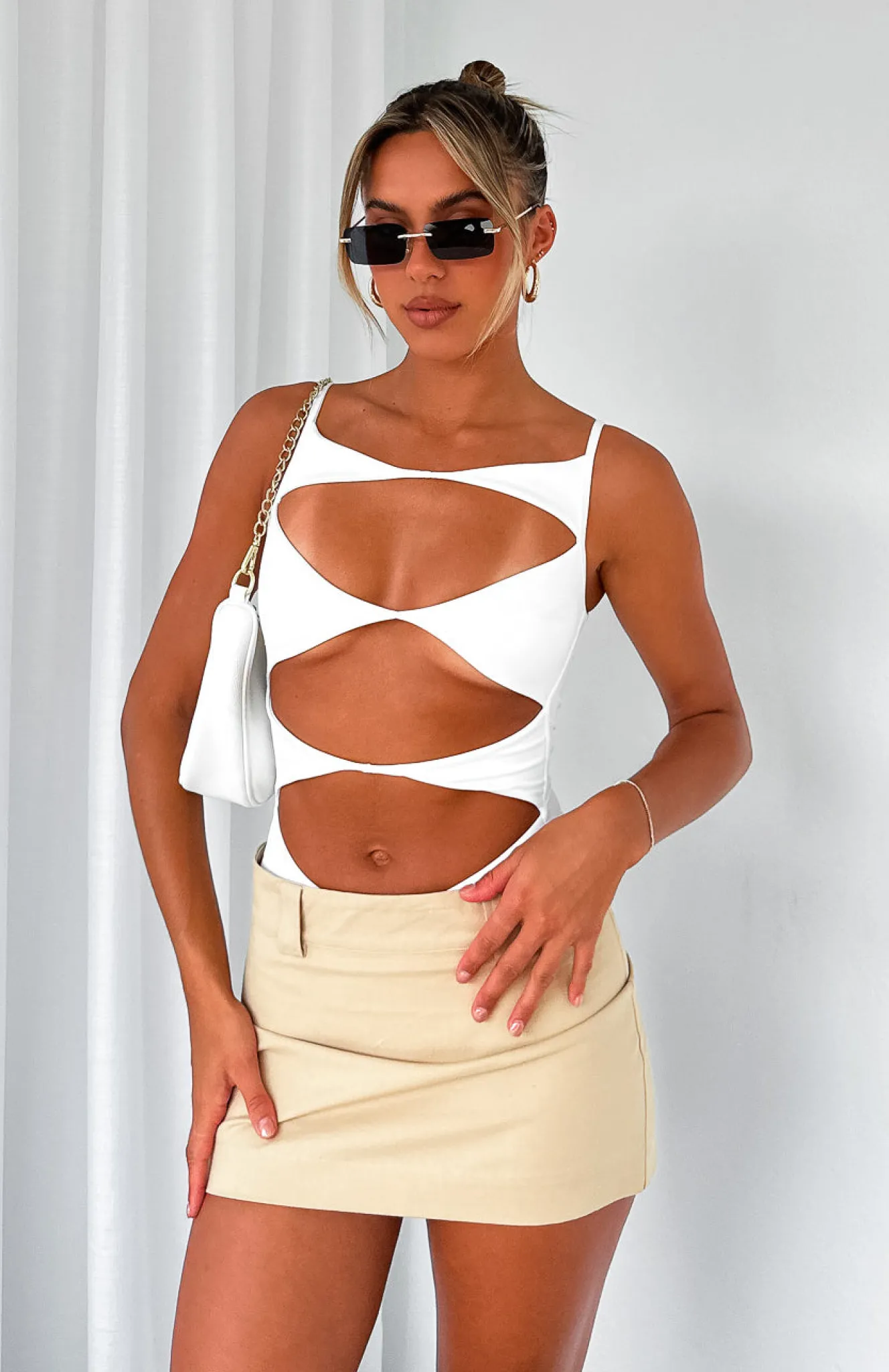 Shirts & Blouses | White Fox Boutique Never Sleep Bodysuit white