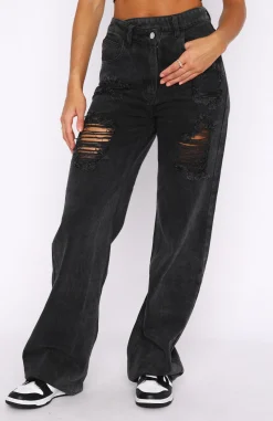Denim | White Fox Boutique New Found Love Jeans Acid black