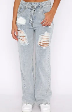 Denim | White Fox Boutique New Found Love Jeans Wash blue
