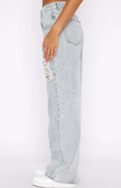 Denim | White Fox Boutique New Found Love Jeans Wash blue
