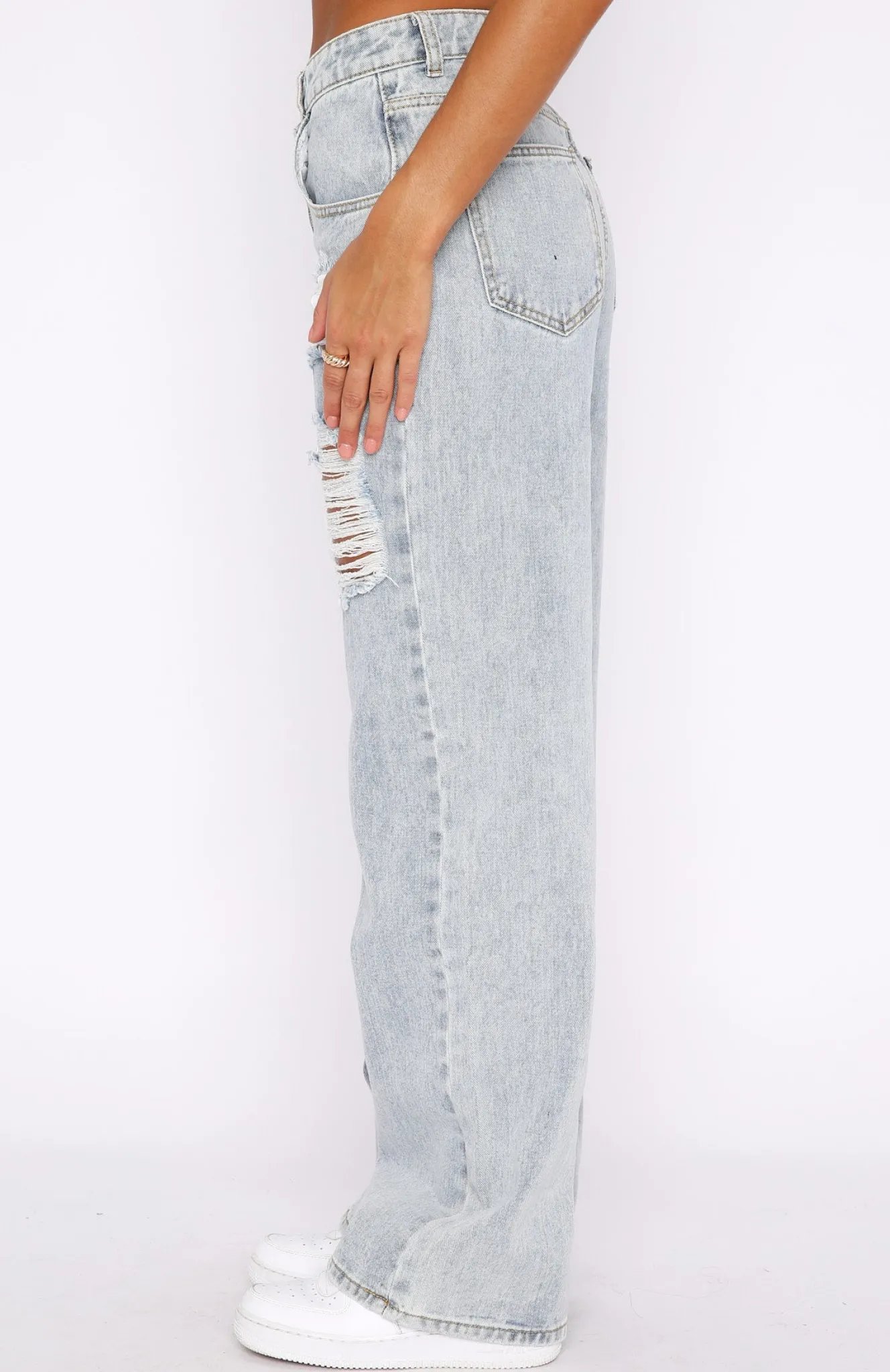 Denim | White Fox Boutique New Found Love Jeans Wash blue