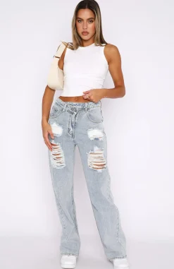 Denim | White Fox Boutique New Found Love Jeans Wash blue