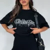 Shirts & Blouses | White Fox Boutique New Generation Oversized Tee black