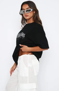 Shirts & Blouses | White Fox Boutique New Generation Oversized Tee black