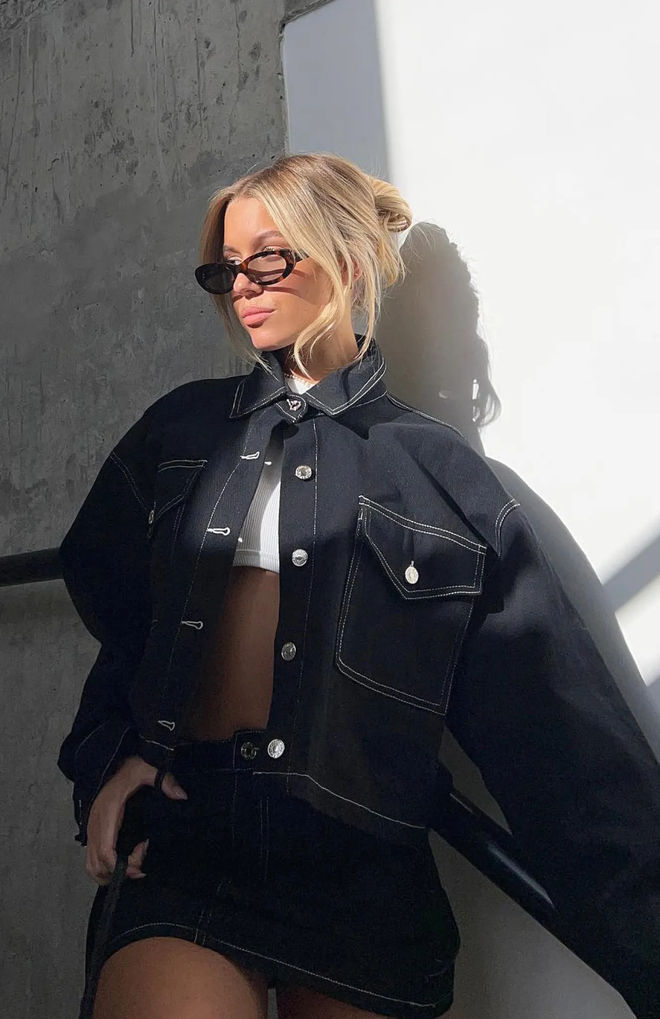 Jackets & Blazers | White Fox Boutique New Perspective Jacket black