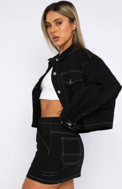 Jackets & Blazers | White Fox Boutique New Perspective Jacket black