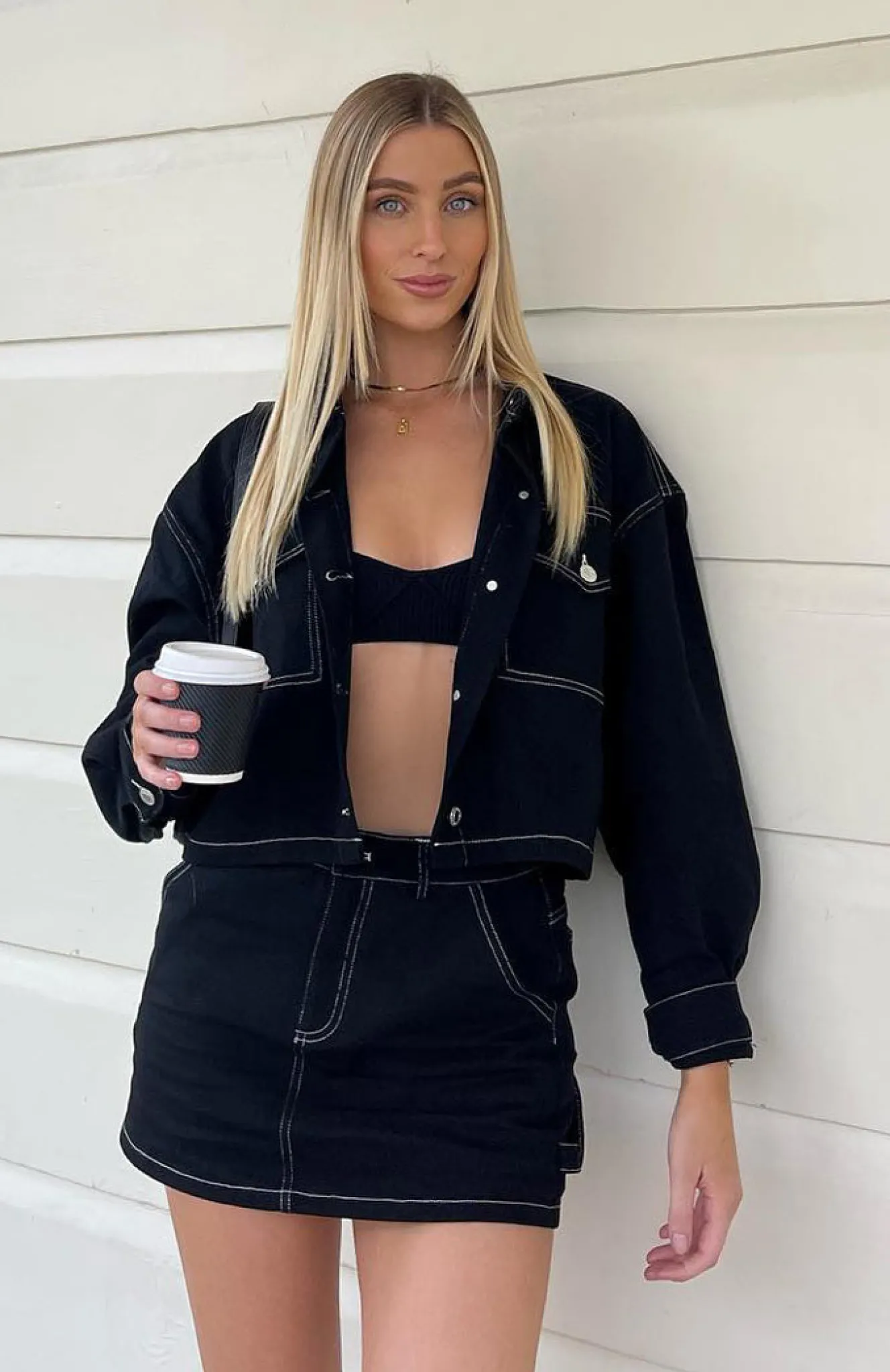 Jackets & Blazers | White Fox Boutique New Perspective Jacket black