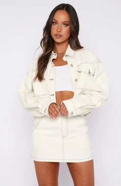 Jackets & Blazers | White Fox Boutique New Perspective Jacket Off White nude