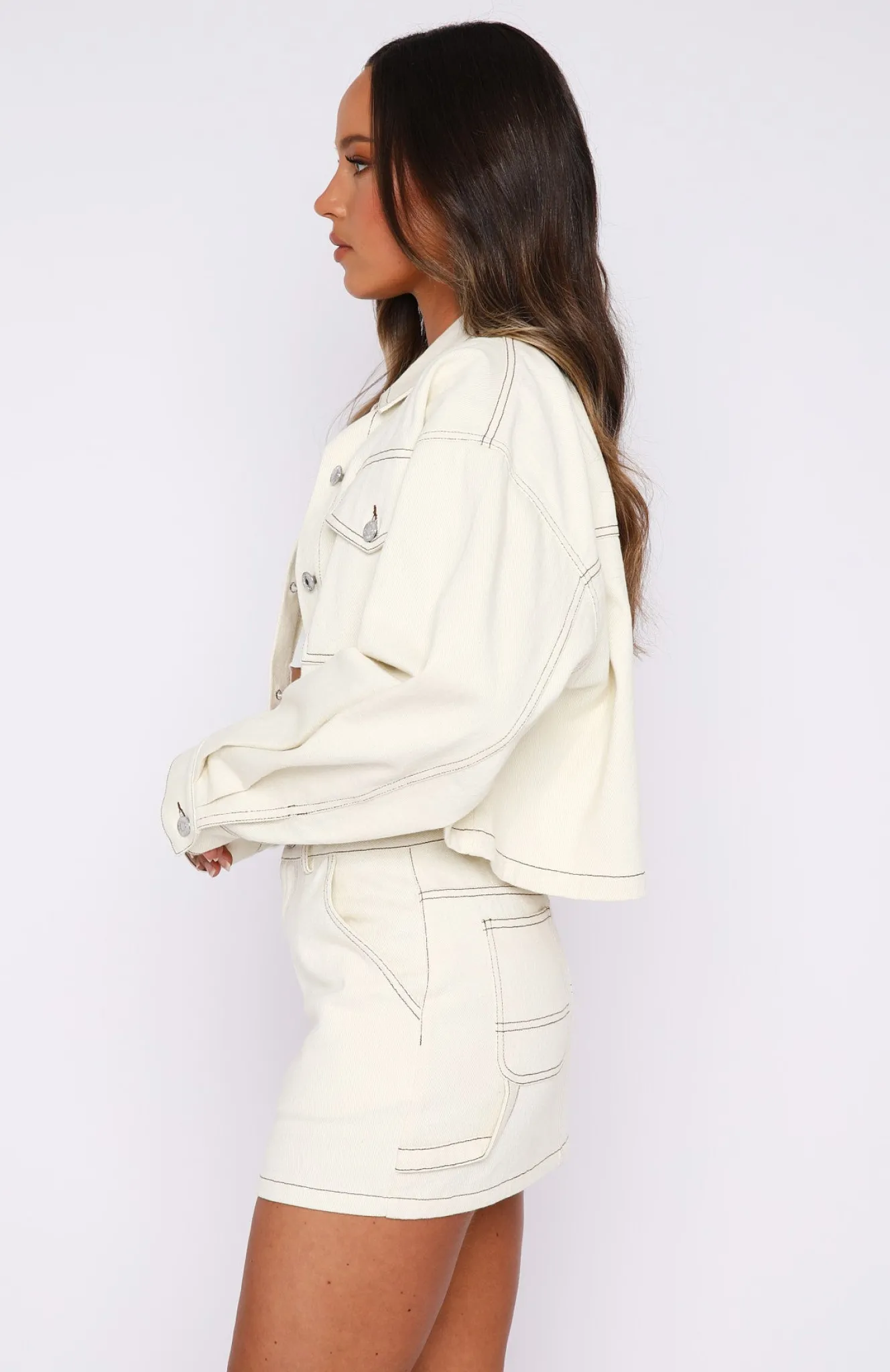 Jackets & Blazers | White Fox Boutique New Perspective Jacket Off White nude