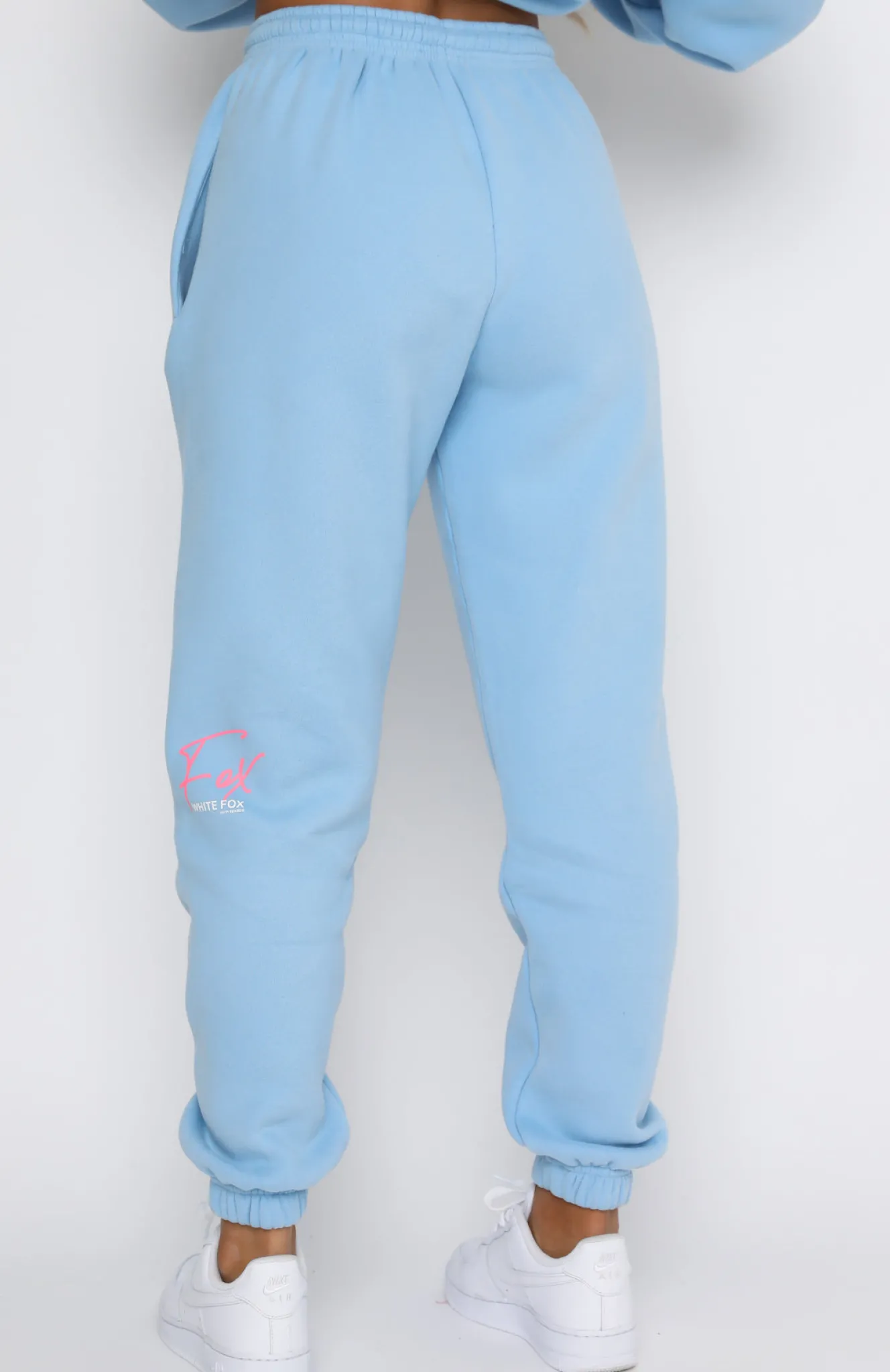 Sweatpants | White Fox Boutique New Story Sweatpants Baby blue