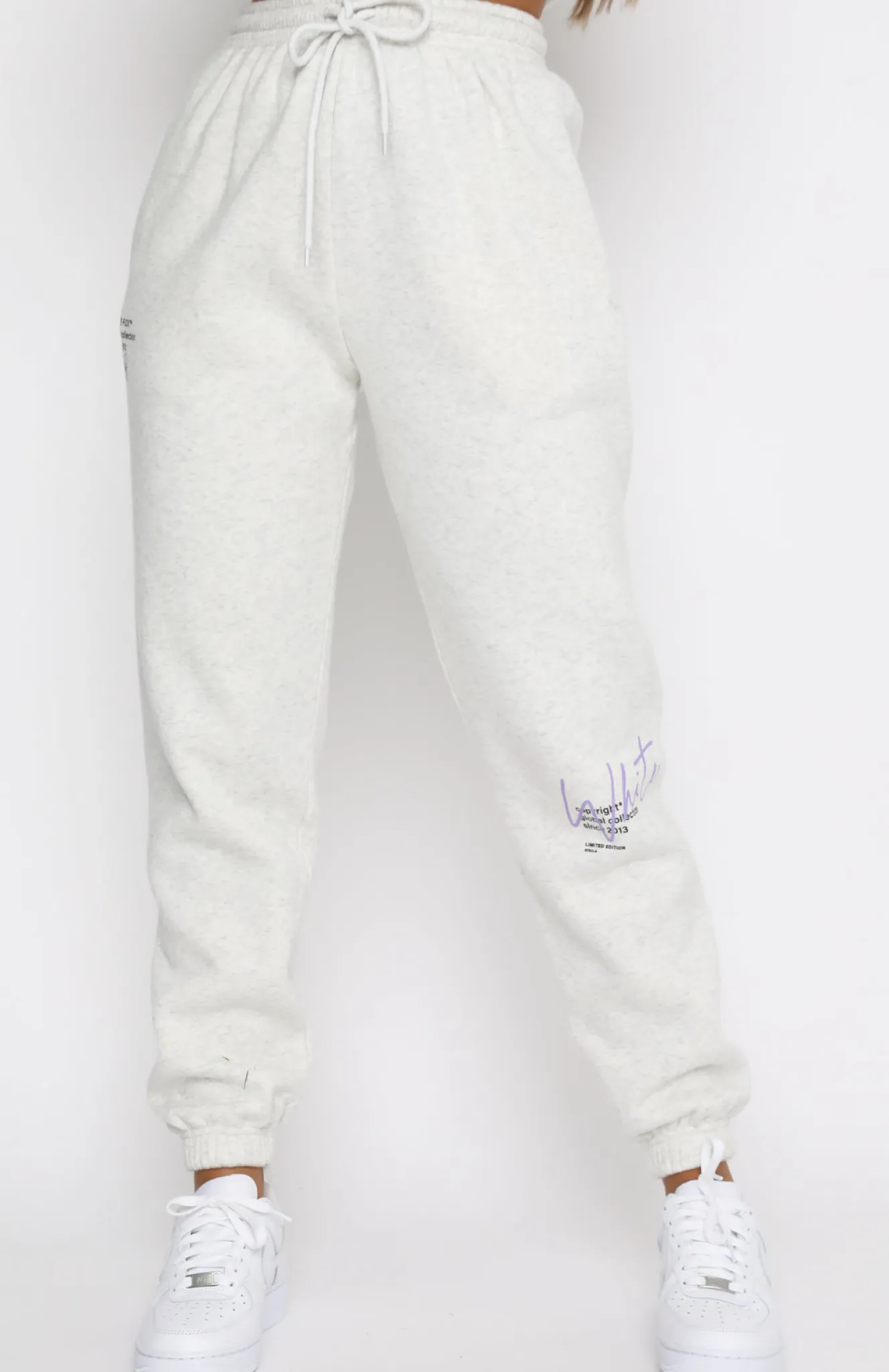 Sweatpants | White Fox Boutique New Story Sweatpants Marle grey
