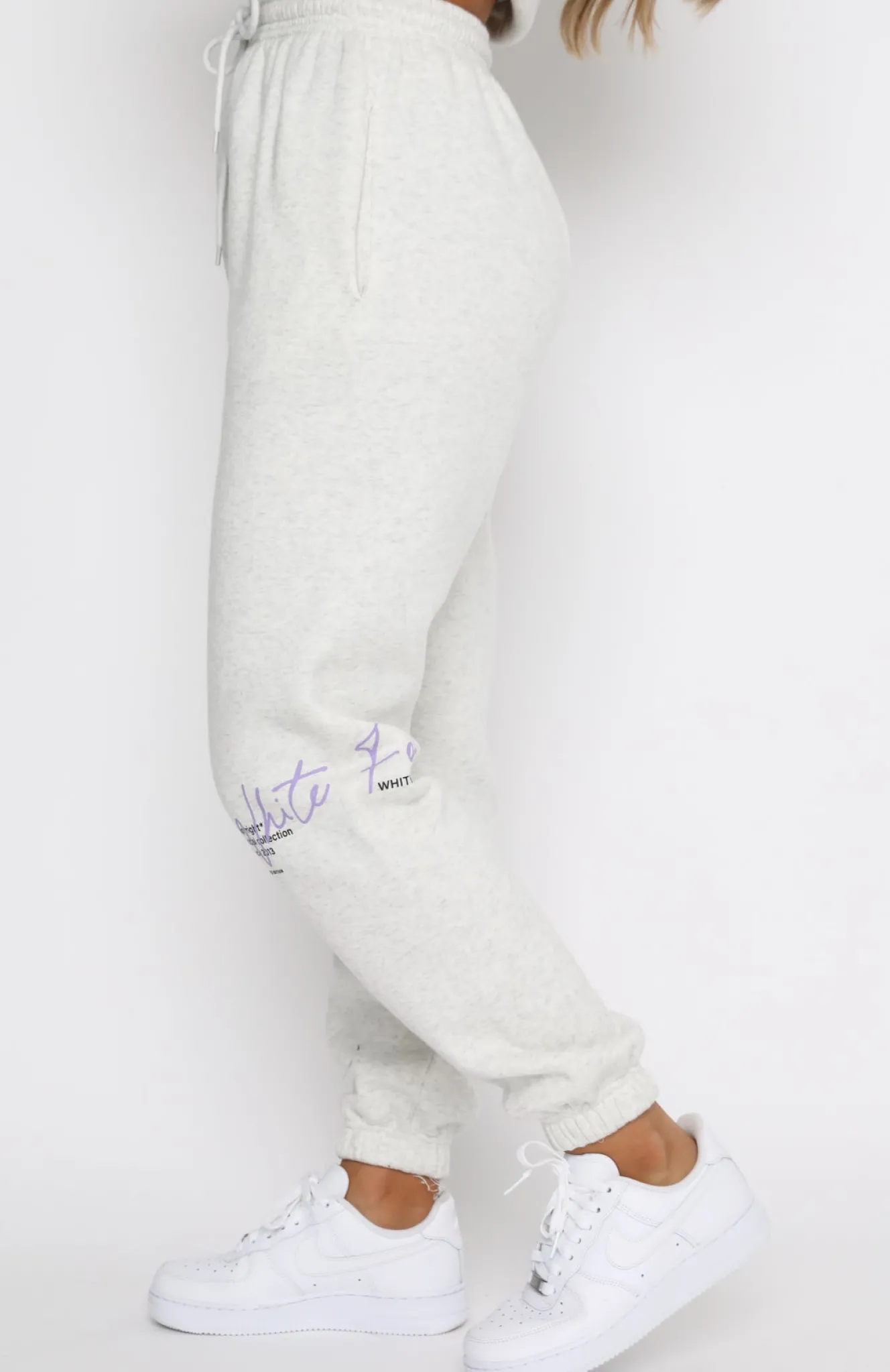 Sweatpants | White Fox Boutique New Story Sweatpants Marle grey
