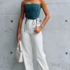 Pants | White Fox Boutique Next Issue Pants Cream white