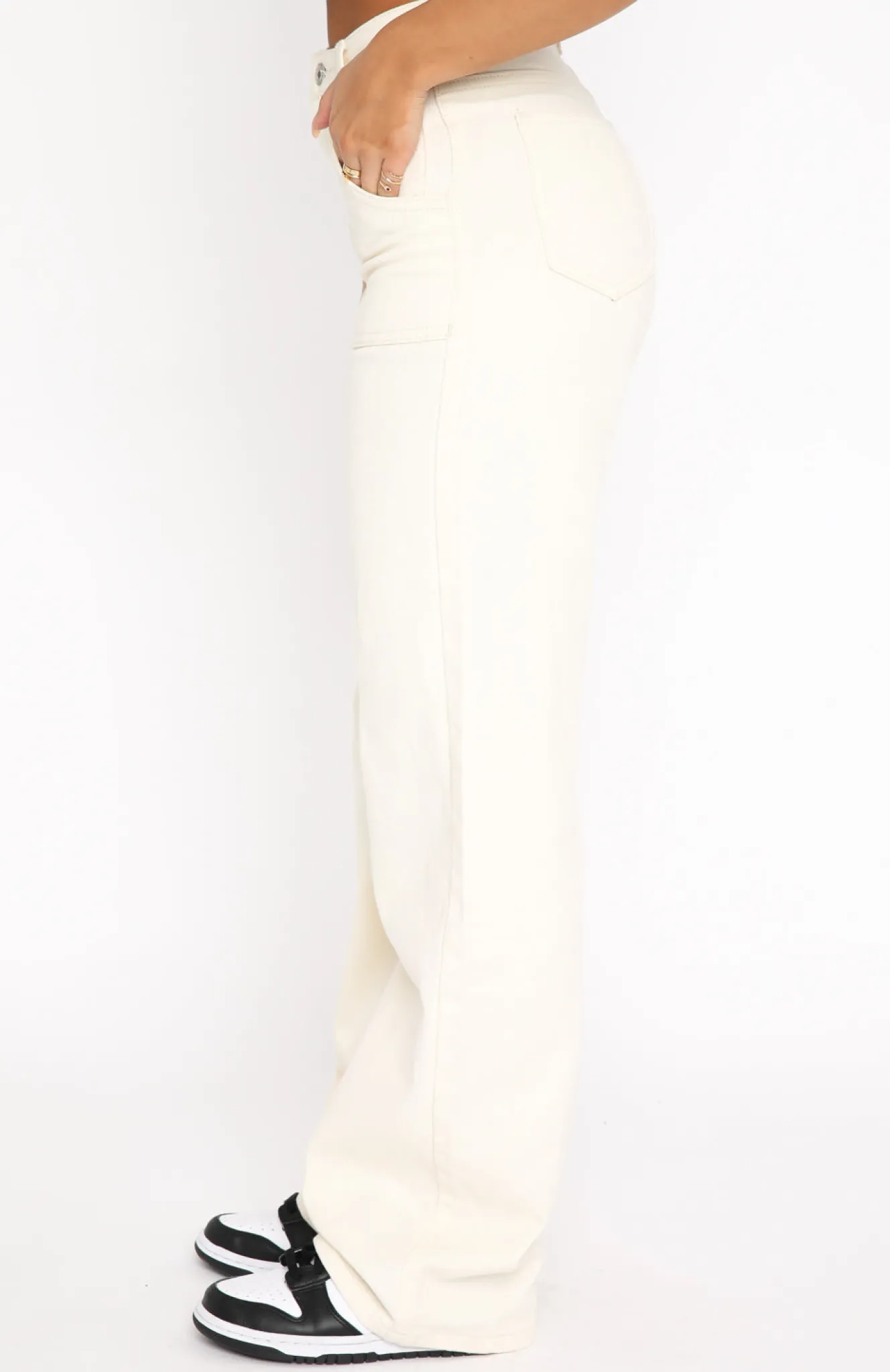 Pants | White Fox Boutique Next Issue Pants Cream white