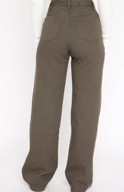 Pants | White Fox Boutique Next Issue Pants Khaki green