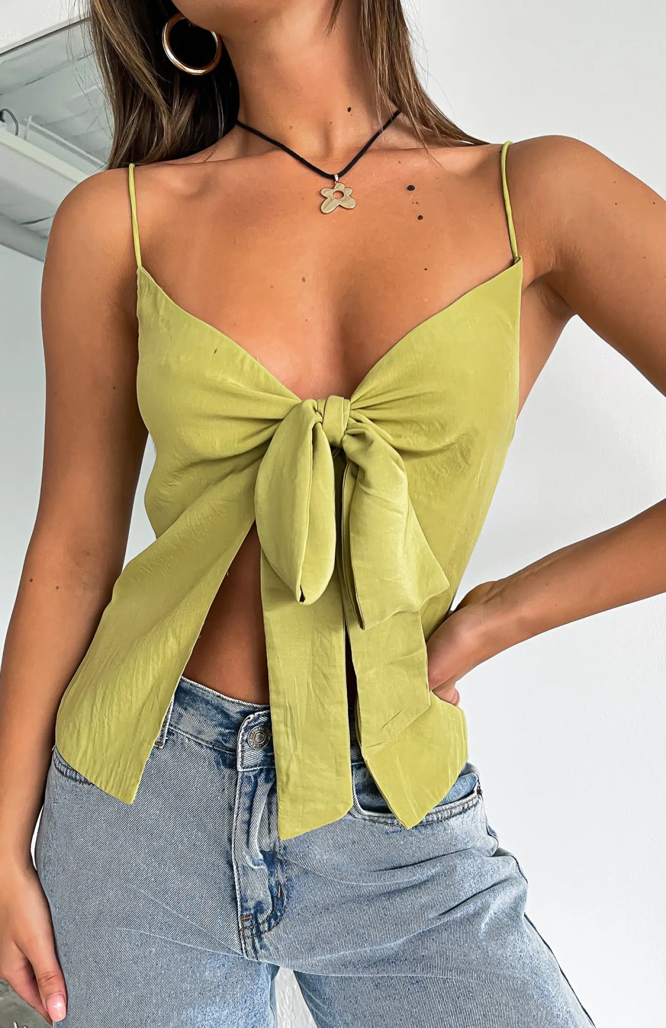 Shirts & Blouses | White Fox Boutique Night Changes Top Matcha green