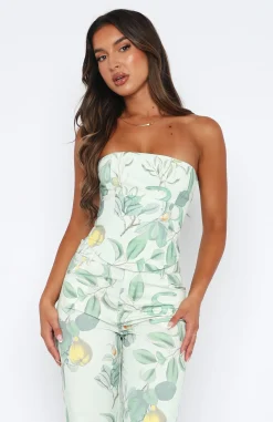 Shirts & Blouses | White Fox Boutique No Drama Bustier Serpent green