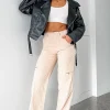 Pants | White Fox Boutique No More Chances Cargo Pants Sand nude