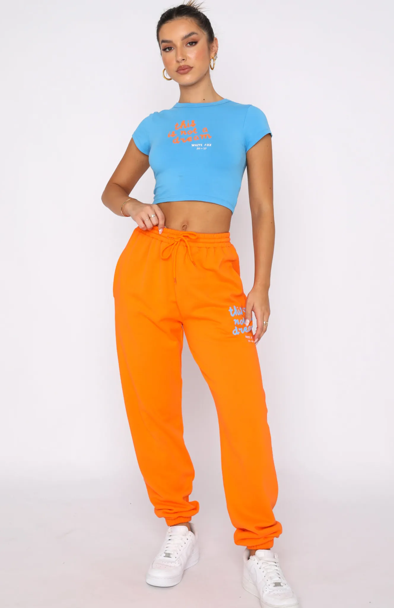 Shirts & Blouses | White Fox Boutique Not A Dream Baby Tee Ice blue