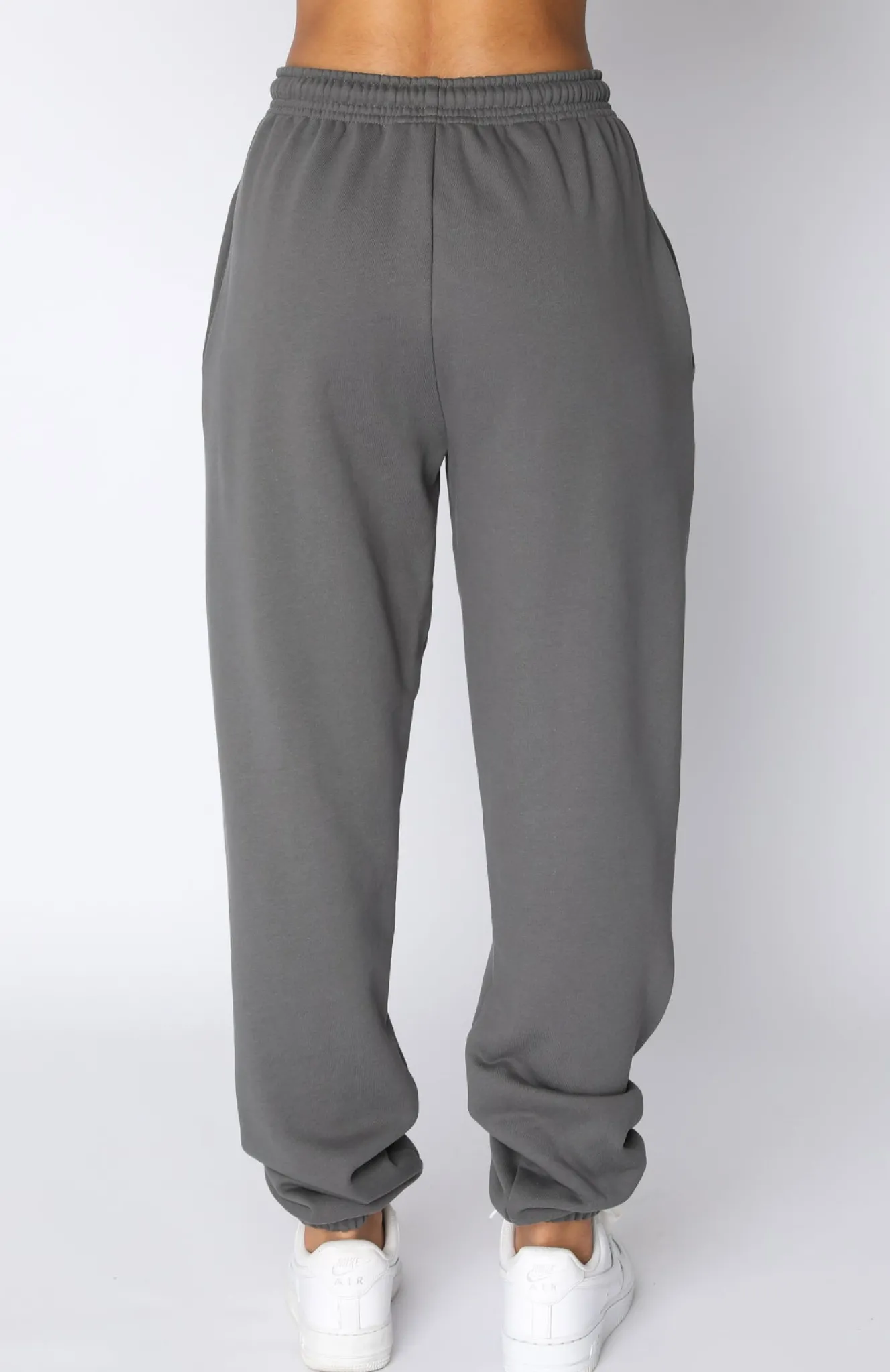 Sweatpants | White Fox Boutique Not An Issue Sweatpants Slate grey