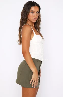 Shirts & Blouses | White Fox Boutique Obsessed With You Bustier white