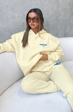 Jackets & Blazers | White Fox Boutique Offstage Hoodie Buttercream yellow