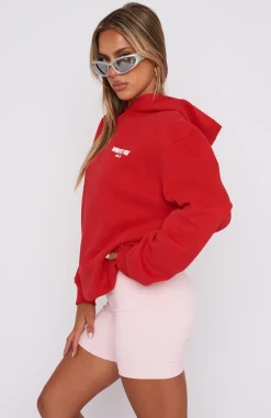 Jackets & Blazers | White Fox Boutique Offstage Hoodie Cherry red