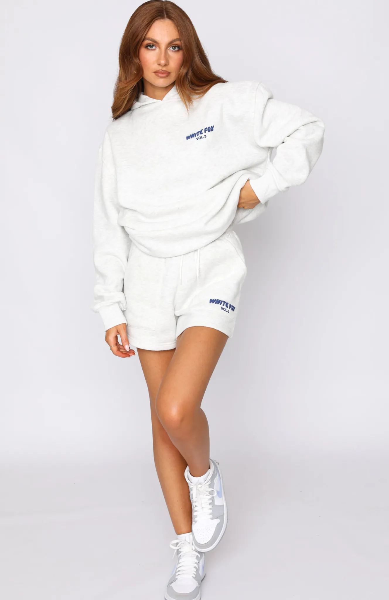 Jackets & Blazers | White Fox Boutique Offstage Hoodie Mineral grey