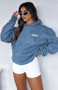 Jackets & Blazers | White Fox Boutique Offstage Hoodie Ocean blue