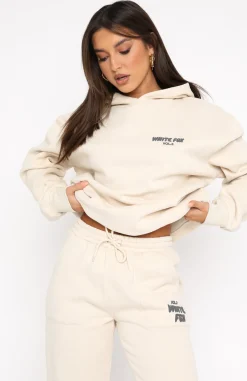 Jackets & Blazers | White Fox Boutique Offstage Hoodie Pebble nude