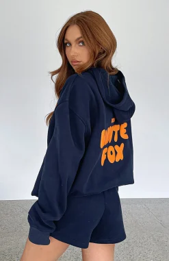 Jackets & Blazers | White Fox Boutique Offstage Hoodie Space Navy blue