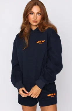 Jackets & Blazers | White Fox Boutique Offstage Hoodie Space Navy blue