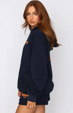 Jackets & Blazers | White Fox Boutique Offstage Hoodie Space Navy blue