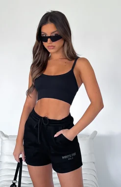 Shorts | White Fox Boutique Offstage Lounge Shorts Onyx black