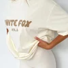 Shirts & Blouses | White Fox Boutique Offstage Oversized Tee Cream white