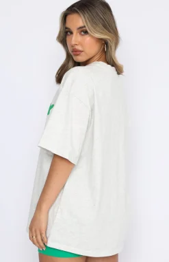 Shirts & Blouses | White Fox Boutique Offstage Oversized Tee Glacier grey