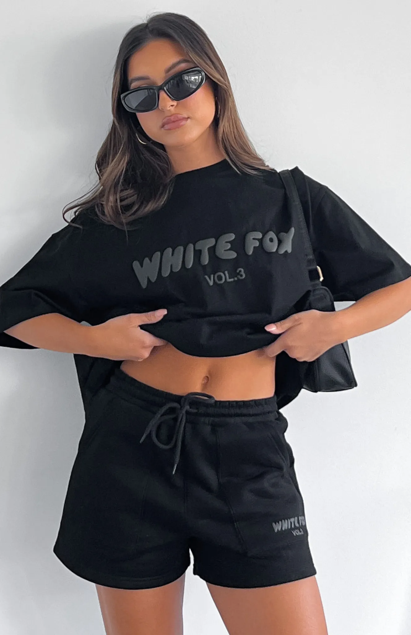 Shirts & Blouses | White Fox Boutique Offstage Oversized Tee Onyx black