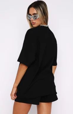 Shirts & Blouses | White Fox Boutique Offstage Oversized Tee Onyx black