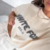 Shirts & Blouses | White Fox Boutique Offstage Oversized Tee Pebble nude