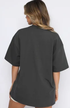 Shirts & Blouses | White Fox Boutique Offstage Oversized Tee Shadow grey