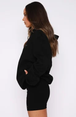 Shorts | White Fox Boutique Offstage Ribbed Bike Shorts Onyx black