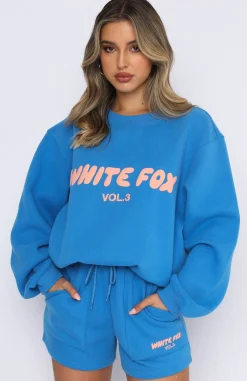 Jackets & Blazers | White Fox Boutique Offstage Sweater Azure blue