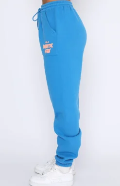 Sweatpants | White Fox Boutique Offstage Sweatpants Azure blue
